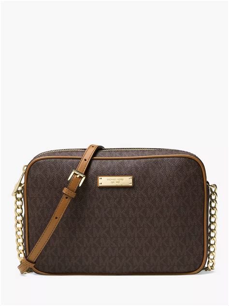 michael kors men's leather cross body bag|michael kors jet set crossbody.